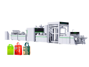 Smart 17-XB 700/800 non tissé 5 po en 1 Machine de fabrication de sacs avec poignée en ligne