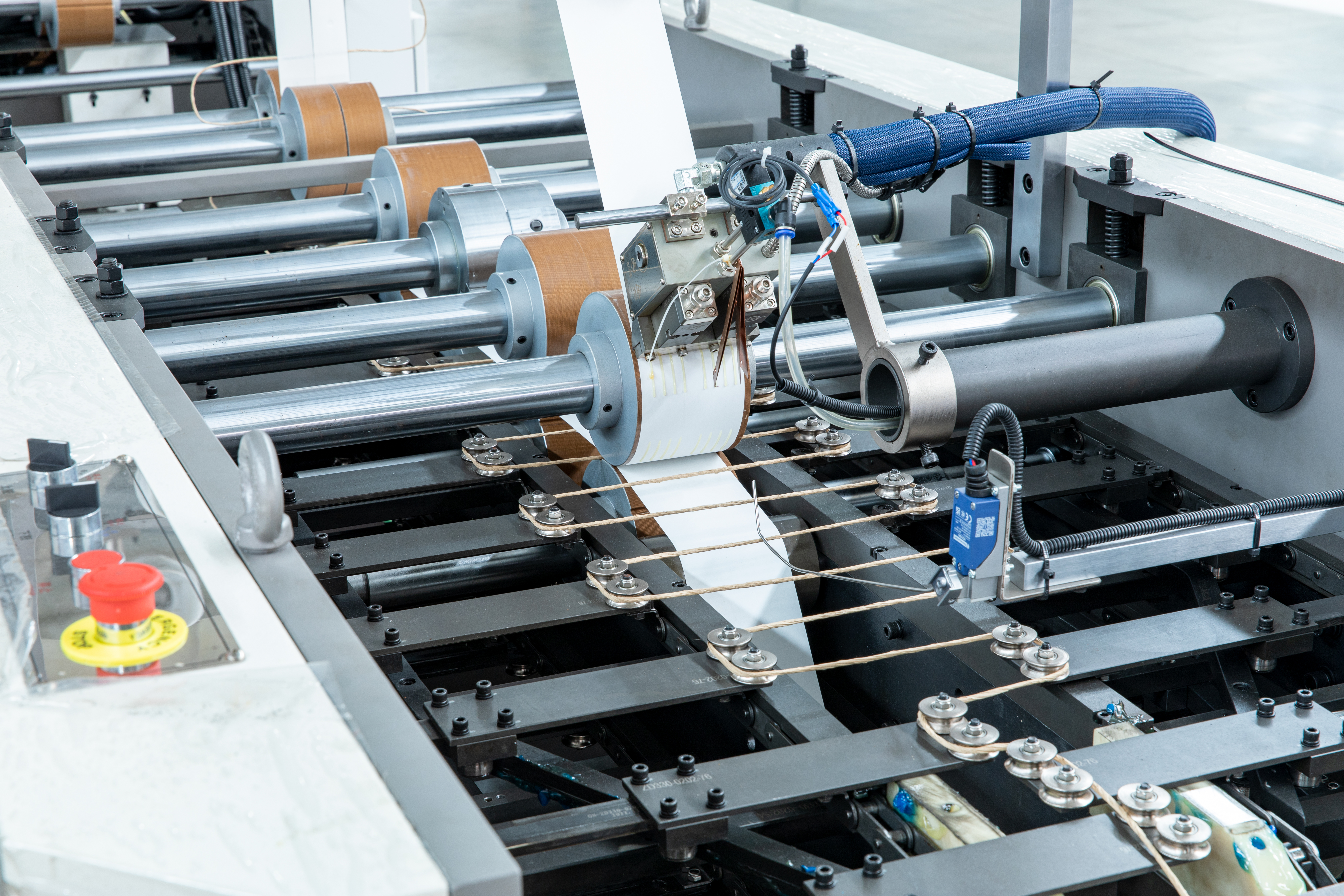 Machine de fabrication de sac en papier intelligente à grande vitesse à grande vitesse