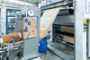 Machine de fabrication de sac en papier intelligente à grande vitesse à grande vitesse