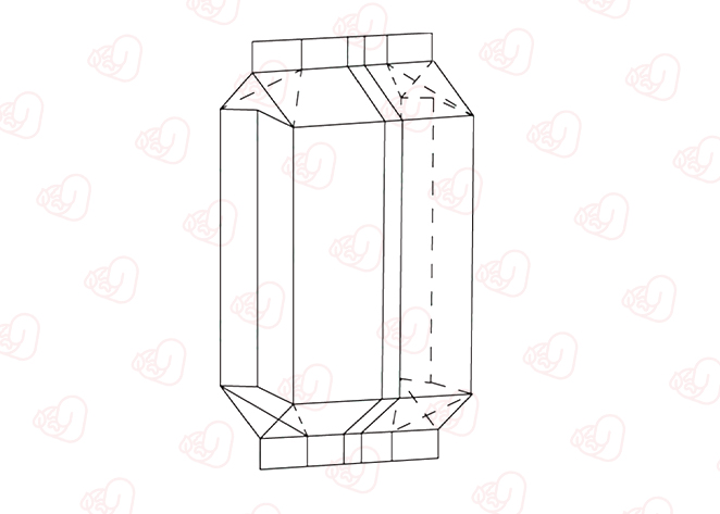 Modèles de sacs à pochette à joint central