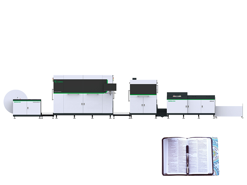 Machine d'impression de livres numériques à jet d'encre rotatif Oyang Pixelprint-440K/D-HD