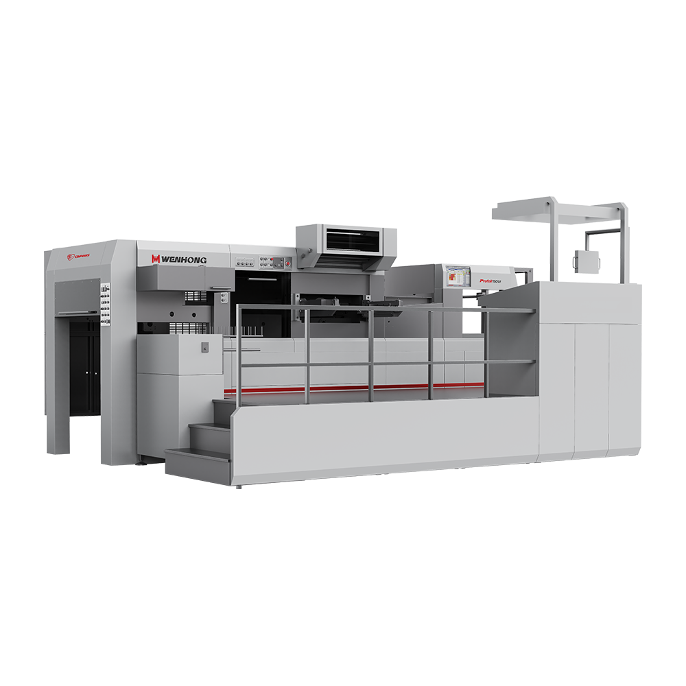Machine d'estampage et de découpe en feuille chaude automatique