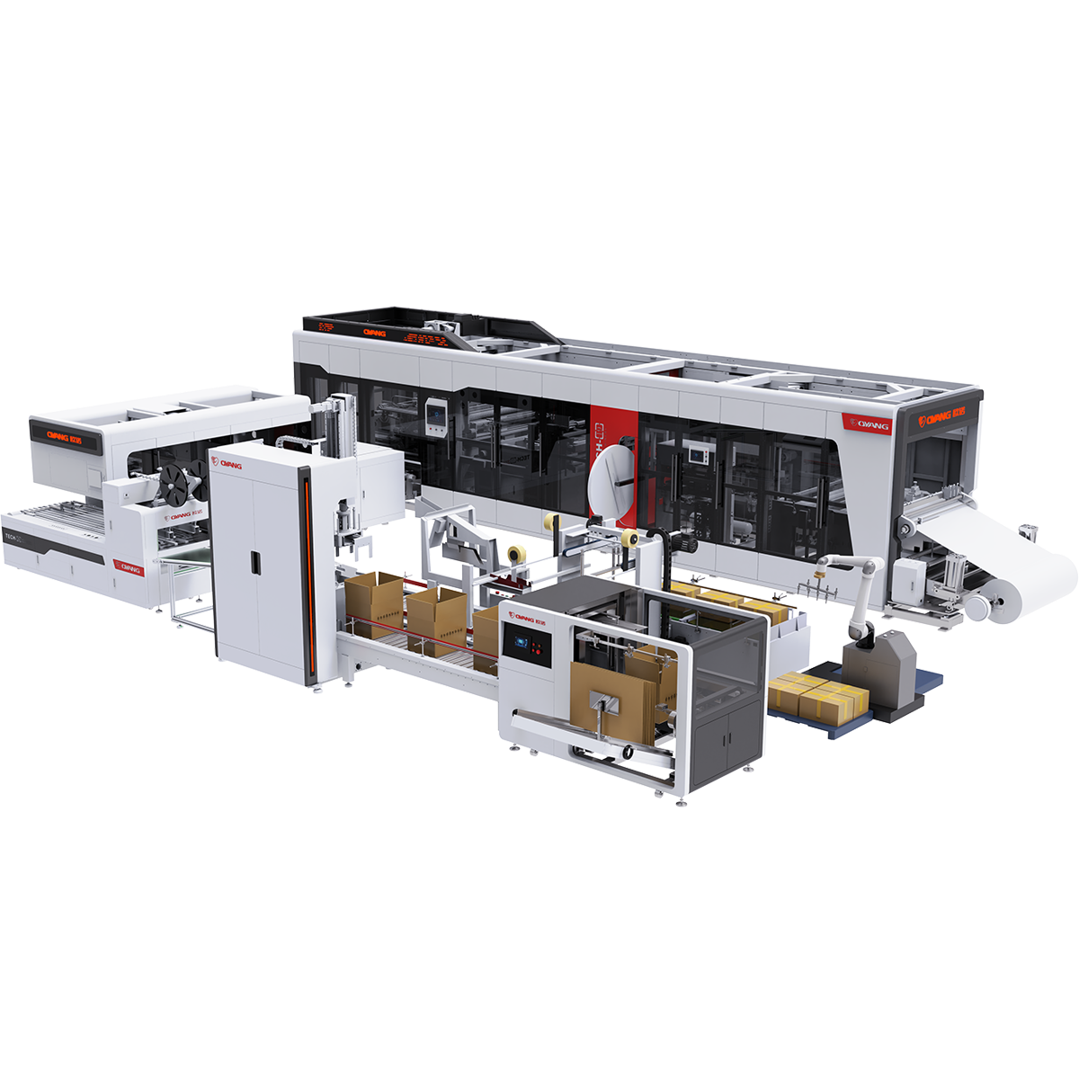 Machine automatique de fabrication de sacs non tissés TECH-26 avec poignée en ligne